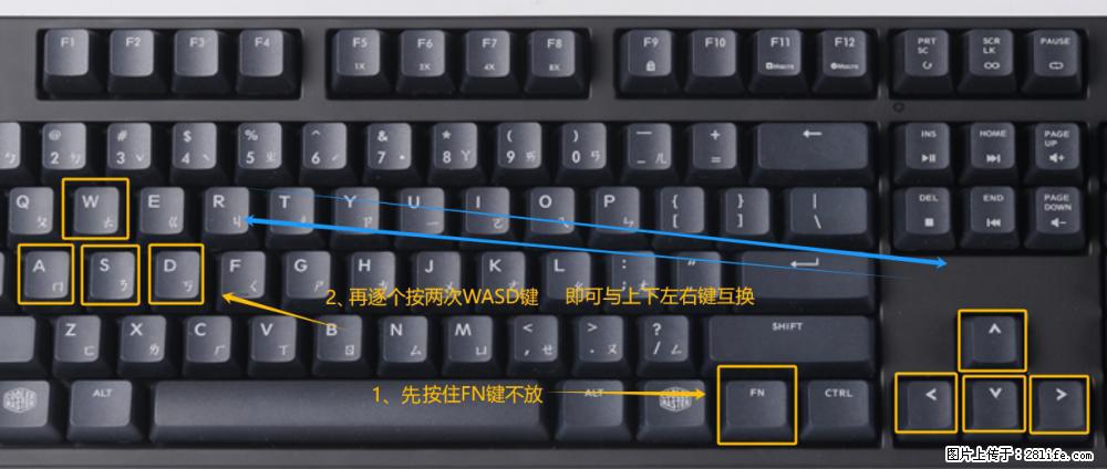 键盘，怎样把wasd键与上下左右方向键互换？ - 生活百科 - 滁州生活社区 - 滁州28生活网 chuzhou.28life.net